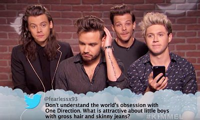 Watch One Direction and More Music Icons Read Mean Tweets on 'Kimmel' Grammys Special
