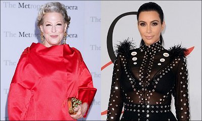 Bette Midler Denies Trying to 'Fake Friend' Kim Kardashian