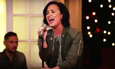 Demi Lovato Performs 'Stone Cold' at a Stranger's House for James Corden's 'Late Late Show'