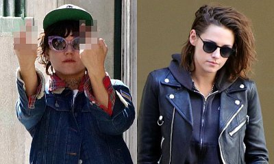 Losing Her Cool, Kristen Stewart's Girlfriend Soko Flips Paparazzi Off