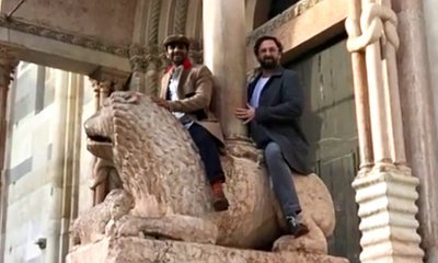 Aziz Ansari and Eric Wareheim Give Kanye West's 'Famous' a Hilarious Music Video