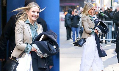 Is Cameron Diaz Pregnant? Actress Hides Tummy With Coat