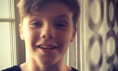 Move Over Justin Bieber! Cruz Beckham Wows With His Singing in This Adorable Video