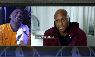 Lamar Odom Speaks in Public for the First Time to Support Kobe Bryant's Last Game