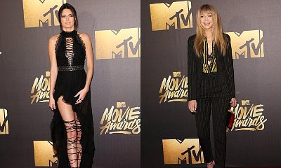 MTV Movie Awards 2016 Red Carpet: Kendall Jenner, Gigi Hadid Are Sexy in Black