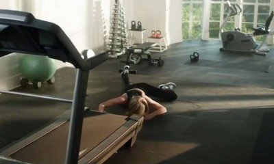 Ouch! Taylor Swift Faceplants on Treadmill While Rapping in New Apple Music Ad