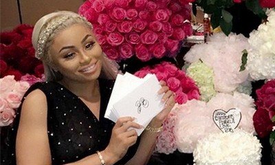 Blac Chyna Gets 28 Bouquets of Flowers From Rob Kardashian for Her Birthday