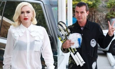 Gwen Stefani Looks Tense When Reuniting With Gavin Rossdale at Son's Basketball Game