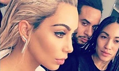 Kim Kardashian's Boobs Almost Spill Out of Her Tight Top. See the Pic!