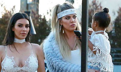 Kim Kardashian Steals the Show at Scott Disick's Birthday Party With Her Barely-There Lace Dress