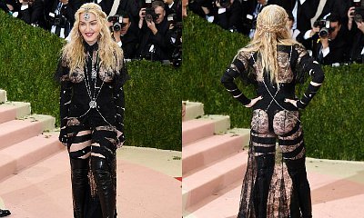 Madonna Bares Her Booty and Breasts at Met Gala