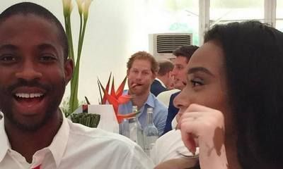 LOL! Prince Harry Hilariously Photobombs 'ANTM' Star Winnie Harlow's Picture