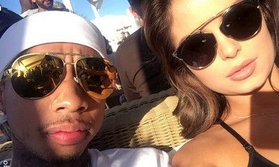 Tyga Cozies Up to Lingerie Model Demi Rose in Cannes Following Kylie Jenner Split