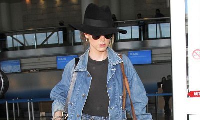 Amber Heard Looks Scary Skinny While Walking Through LAX