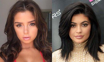 Tyga's New Lady Demi Rose Tries to Copy Kylie Jenner by Wearing Similar Strappy Bikini