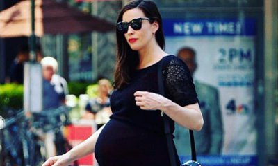 Liv Tyler Jokes About Her 'Pointy and Giant' Baby Bump