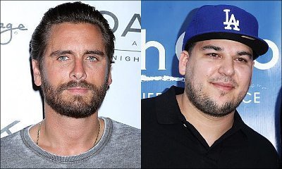Scott Disick Steps Out for Lunch With Rob Kardashian After Joking About Being Khloe's Baby Daddy