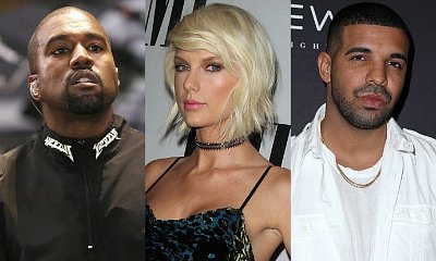 Video: Kanye West Disses Taylor Swift While Crashing Drake's Concert