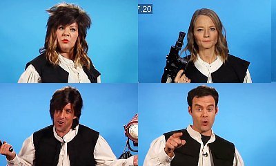 Watch Melissa McCarthy, Jodie Foster, Adam Sandler Ruin Their Han Solo Auditions on 'CONAN'