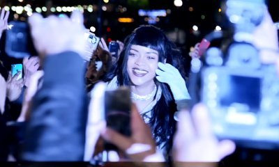 Rihanna Swarmed by Her Fans in 'Goodnight Gotham' Music Video