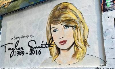 Taylor Swift Gets Death Mural Following Kim Kardashian Drama
