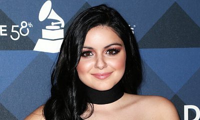 Ariel Winter Flashes Serious Cleavage and Butt in Revealing Swimsuit