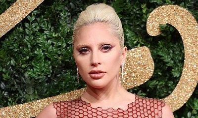 Braless Lady GaGa Casually Flashes Nipples in Sheer Shirt