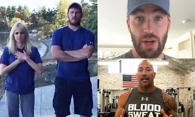 Watch Chris Pratt, Chris Evans, The Rock and More Stars Take Part in #22PushUpChallenge