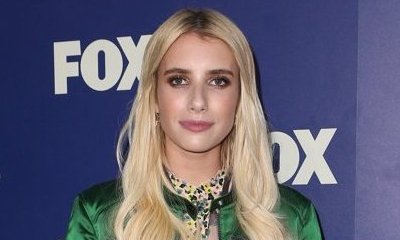 Is That a Wedding Dress Emma Roberts Is Wearing on Set of 'Scream Queens'?