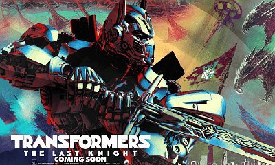 Optimus Prime Fights New Villains in 'Transformers: The Last Knight' Poster