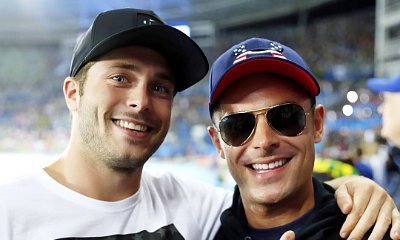 Zac Efron and His Olympic Doppelganger Michael Hixon Posing Together Is Just Too Hot