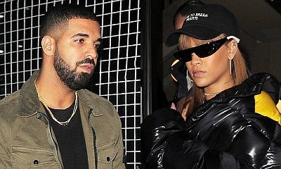 Drake and Rihanna Nuzzling and Holding Hands in Miami