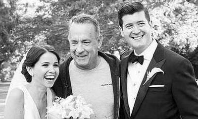 Tom Hanks Crashes Wedding Photo Shoot at Central Park
