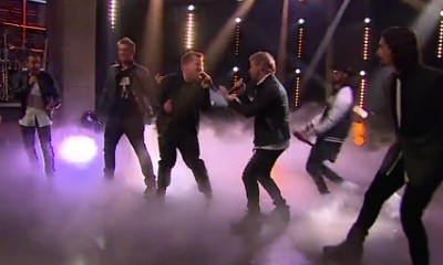 Watch James Corden and Backstreet Boys' Synchronized Dance for 'Everybody (Backstreet's Back)'