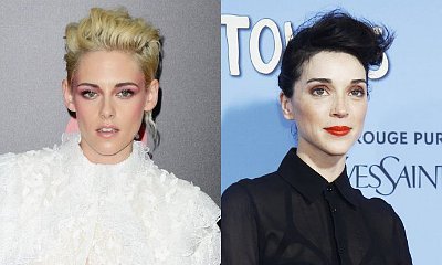 Kristen Stewart Kisses New Girlfriend St. Vincent During Dinner Date