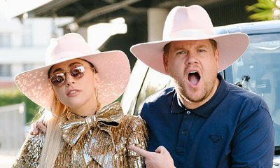 Lady GaGa Excitedly Dances While Filming 'Carpool Karaoke'. Get the Sneak Peeks