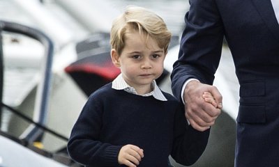 Prince George Pressing His Face Against Plane Window Is the Cutest Thing Ever