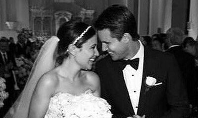 Robbie Amell Marries Italia Ricci - Check Out Their First Wedding Picture!