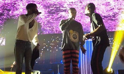 Kid Cudi Performs With Pharrell and Travi$ Scott in His First Stage Return Since Rehab