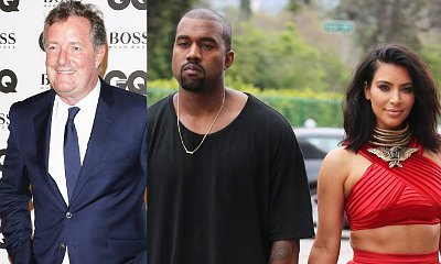 Piers Morgan Slammed After Blaming Kim Kardashian for Kanye West's Breakdown