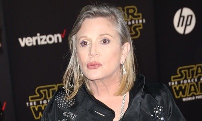 Carrie Fisher Is on Ventilator But in Stable Condition Following Heart Attack