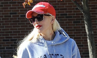 Gwen Stefani Fails to Cover Her Neck Hickey During an Outing With Her Kids