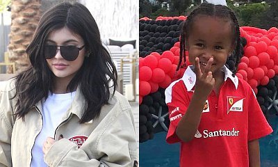 Kylie Jenner Awkwardly Gets Turned Down When Trying to Carry Tyga's Son King Cairo