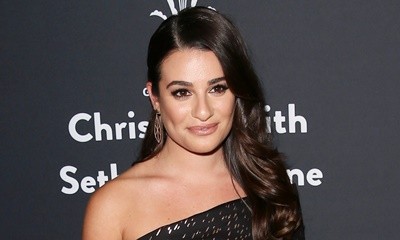 Lea Michele Channels Jon Snow of 'Game of Thrones' in Fur Coat