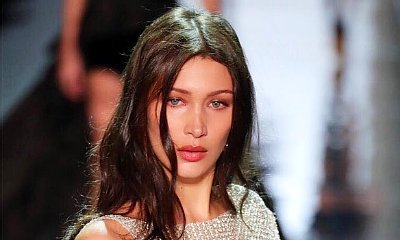 Bella Hadid Bares Her Nipples Again in Sheer Dress on Alexandre Vauthier SS17 Show