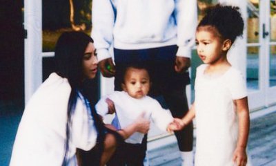 Kim and Kids Jet Off to Costa Rica for Kardashian Family Vacation, but Where's Kanye West?
