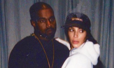 Kim Kardashian Shares a PDA Picture of Kanye West Grabbing Her Booty