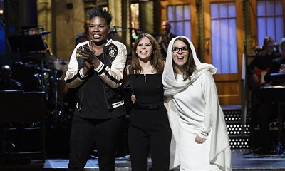 'Saturday Night Live': Watch Tina Fey Join Felicity Jones to Pay Tribute to Carrie Fisher