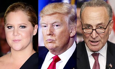 Amy Schumer Slams Donald Trump for Calling Chuck Schumer's Tears Over Muslim Ban 'Fake'