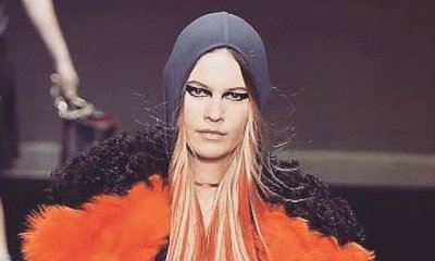 Behati Prinsloo Wows on First Post-Baby Runway Show at Milan Fashion Week